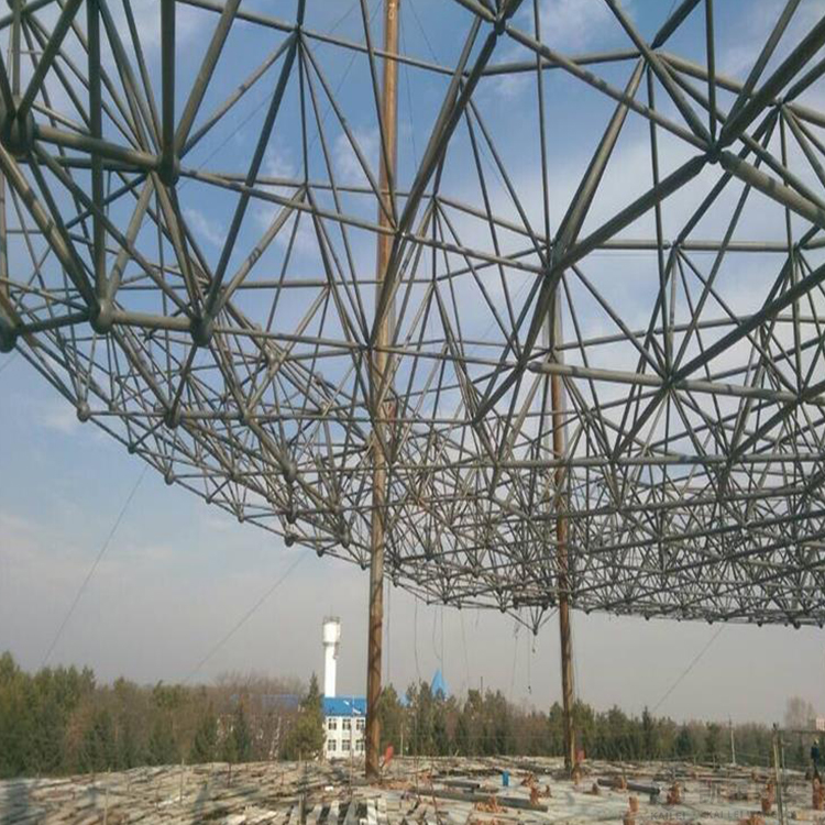 无锡球形网架钢结构施工方案